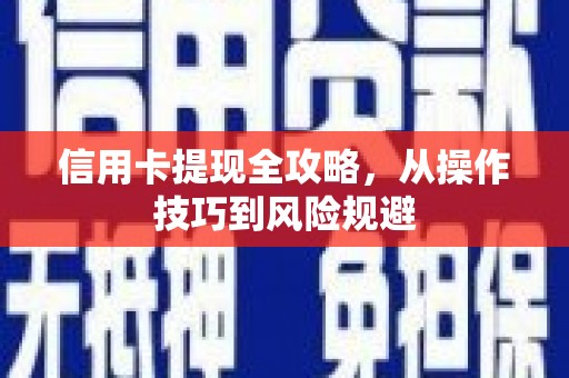 林西信用卡提现全攻略，从操作技巧到风险规避