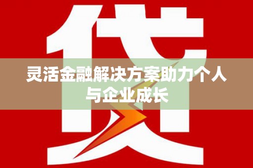 林西灵活金融解决方案助力个人与企业成长