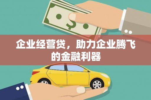 林西企业经营贷，助力企业腾飞的金融利器