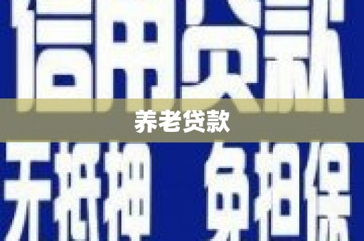 林西养老贷款