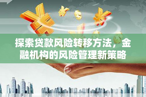 林西探索贷款风险转移方法，金融机构的风险管理新策略