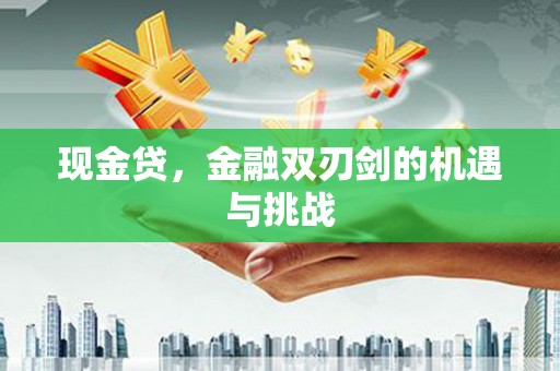 林西现金贷，金融双刃剑的机遇与挑战