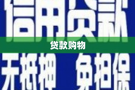林西贷款购物