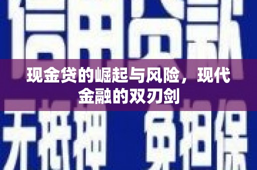 林西现金贷的崛起与风险，现代金融的双刃剑