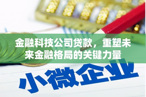 林西金融科技公司贷款，重塑未来金融格局的关键力量