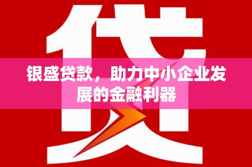 林西银盛贷款，助力中小企业发展的金融利器