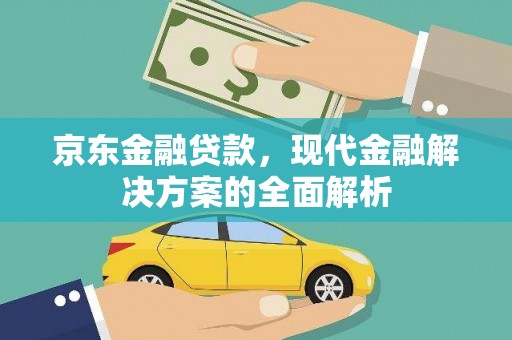 林西京东金融贷款，现代金融解决方案的全面解析