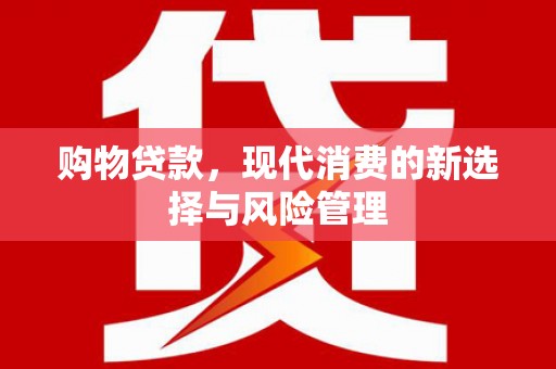 林西购物贷款，现代消费的新选择与风险管理