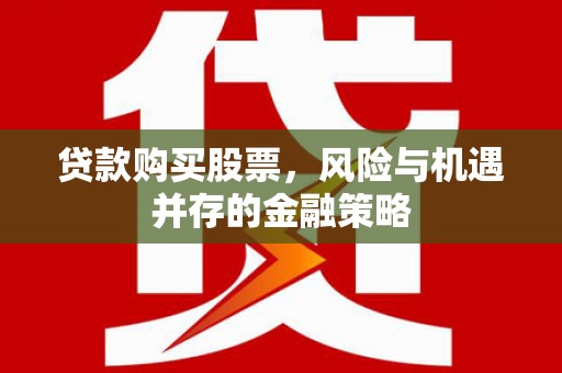 林西贷款购买股票，风险与机遇并存的金融策略