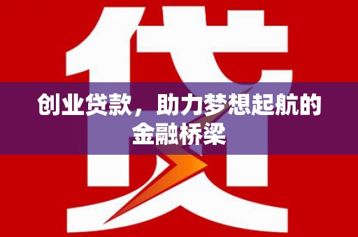 林西创业贷款，助力梦想起航的金融桥梁