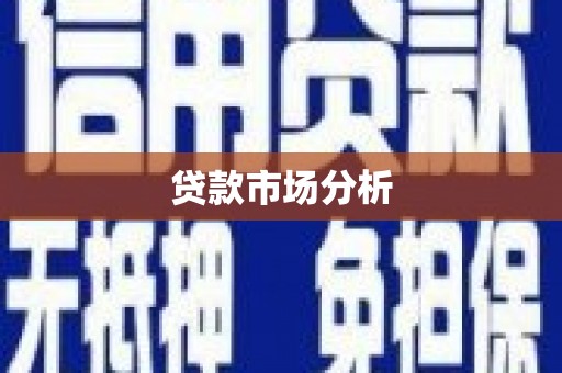 林西贷款市场分析