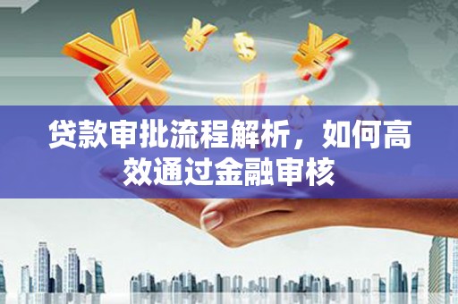 林西贷款审批流程解析，如何高效通过金融审核
