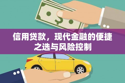林西信用贷款，现代金融的便捷之选与风险控制