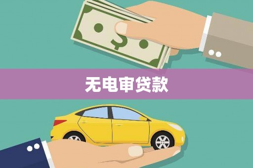 林西无电审贷款