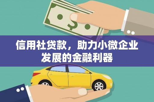 林西信用社贷款，助力小微企业发展的金融利器