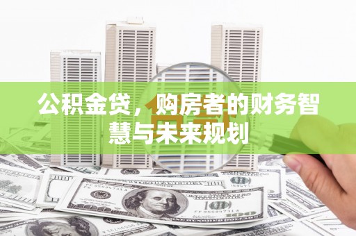 林西公积金贷，购房者的财务智慧与未来规划