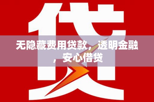 林西无隐藏费用贷款，透明金融，安心借贷