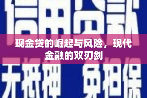 林西现金贷的崛起与风险，现代金融的双刃剑