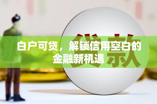 林西白户可贷，解锁信用空白的金融新机遇