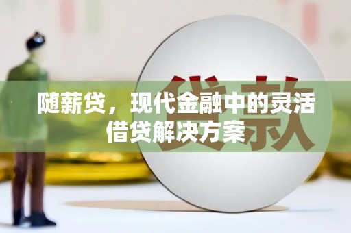林西随薪贷，现代金融中的灵活借贷解决方案