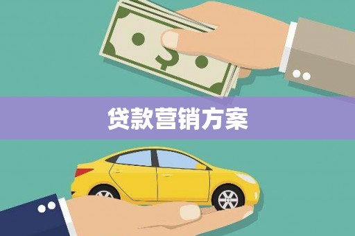 林西贷款营销方案