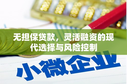 林西无担保贷款，灵活融资的现代选择与风险控制