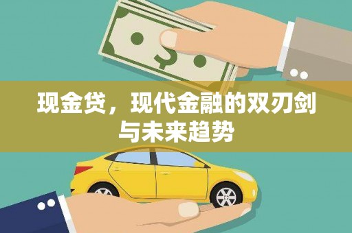 林西现金贷，现代金融的双刃剑与未来趋势