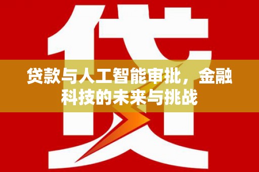 林西贷款与人工智能审批，金融科技的未来与挑战