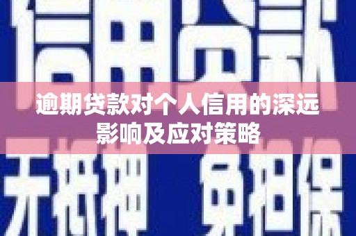 林西逾期贷款对个人信用的深远影响及应对策略
