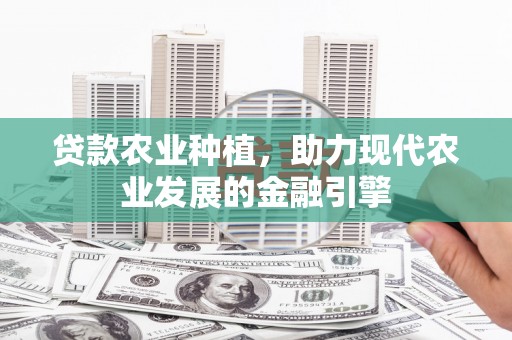 林西贷款农业种植，助力现代农业发展的金融引擎