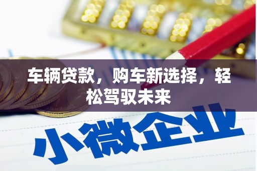 林西车辆贷款，购车新选择，轻松驾驭未来