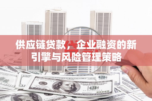 林西供应链贷款，企业融资的新引擎与风险管理策略