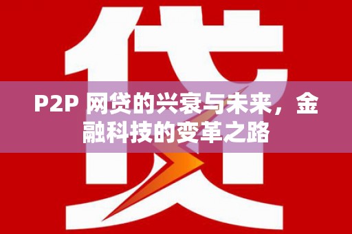 林西P2P 网贷的兴衰与未来，金融科技的变革之路