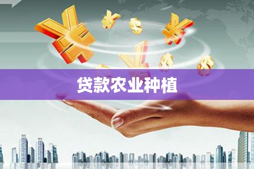 林西贷款农业种植