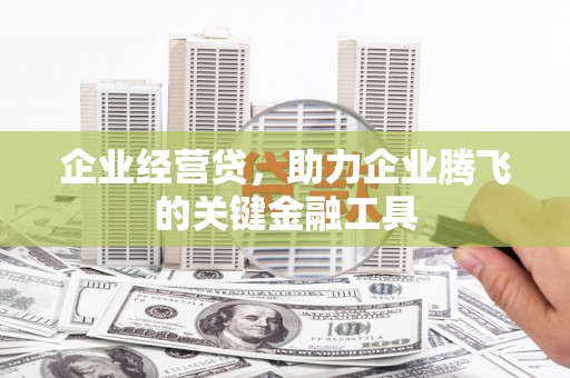 林西企业经营贷，助力企业腾飞的关键金融工具