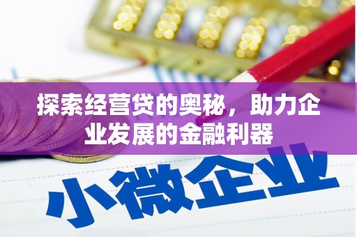 林西探索经营贷的奥秘，助力企业发展的金融利器