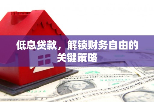 林西低息贷款，解锁财务自由的关键策略