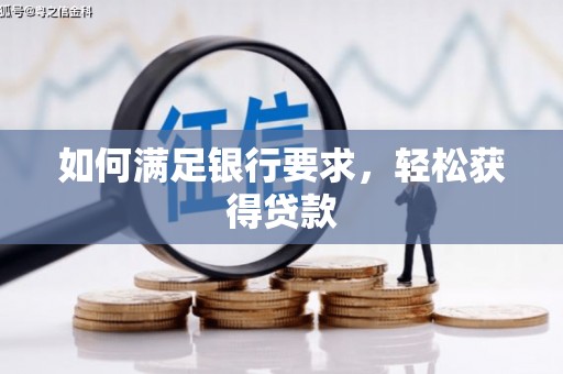 林西如何满足银行要求，轻松获得贷款