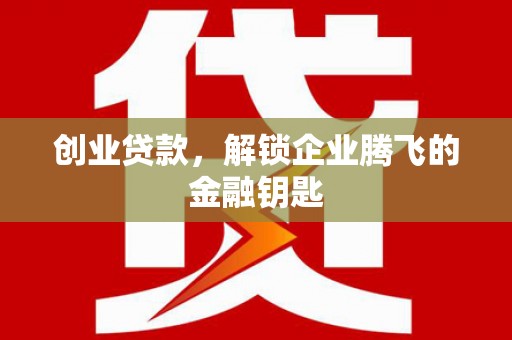 林西创业贷款，解锁企业腾飞的金融钥匙