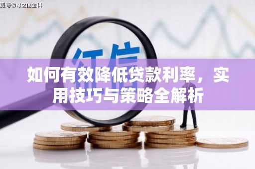 林西如何有效降低贷款利率，实用技巧与策略全解析
