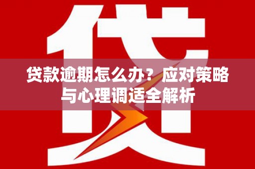 林西贷款逾期怎么办？应对策略与心理调适全解析