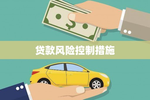 林西贷款风险控制措施